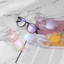 1 шт., женские ретро очки, прозрачные оправы для очков, для мужчин и женщин, поддельные очки, винтажные оптические очки для близорукости, оправы для очков, подарки