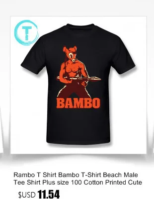 Rambo T Shirt Rambo Stallone Autographed Photo Bu FW 1980 S T-Shirt Cotton Men Tee Shirt Print Cute Plus size Streetwear Tshirt