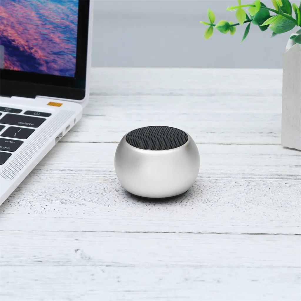 Мини портативный Bluetooth+ FM MP3 динамик подзарядка музыки сабвуфер супер бас стерео динамик s серебро розовое золото синий# T2