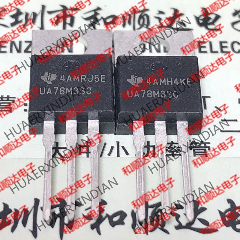 10 шт./лот и UA78M33C UA78M33CKC TO-220