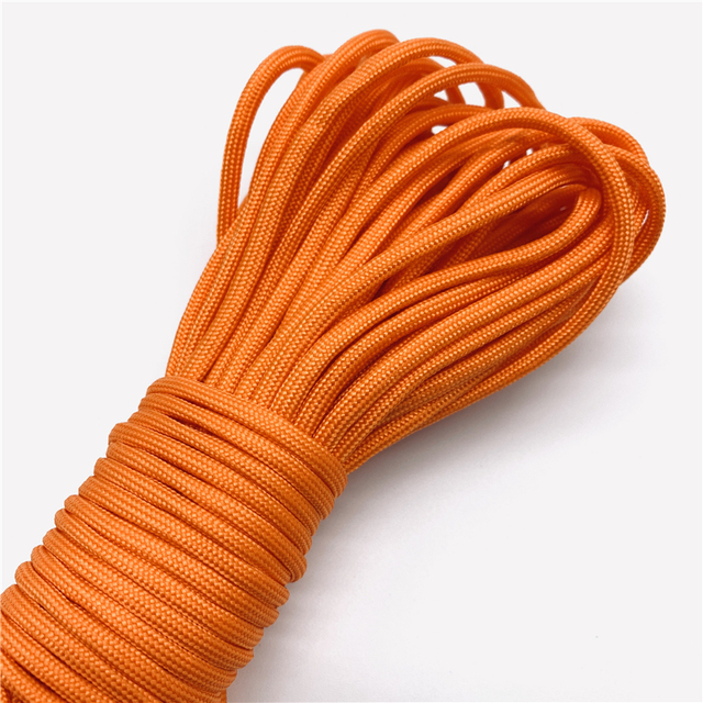 4mm Paracord Bracelet Rope Jewelry Making 550 Cord Lanyard Rope Mil Spec Type III 7 Strand Climbing Camping