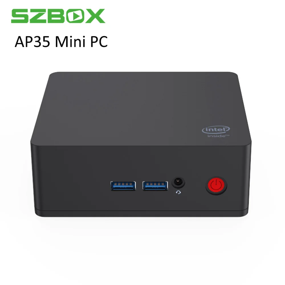 Мини-ПК Beelink AP35 Windows 10 Intel J3355 4G64GB EMMC Bluetooth 4,0 RJ451000M HDMI USB AP35 4k 2,4G 5G wifi Ubuntu Mini PC vorke - Цвет: 4GB DDR4 64GB Win10