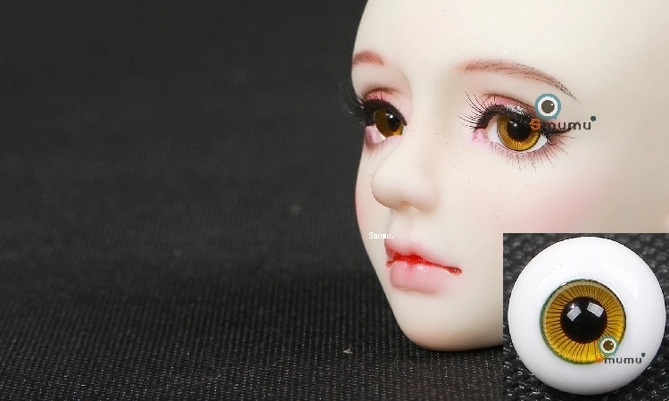 1/8 1/6 1/4 1/3 BJD аксессуары глаза для кукол стеклянный окуляр для BJD/SD yosd MSD SD16 DD, не включает кукольную головку и другие E2563