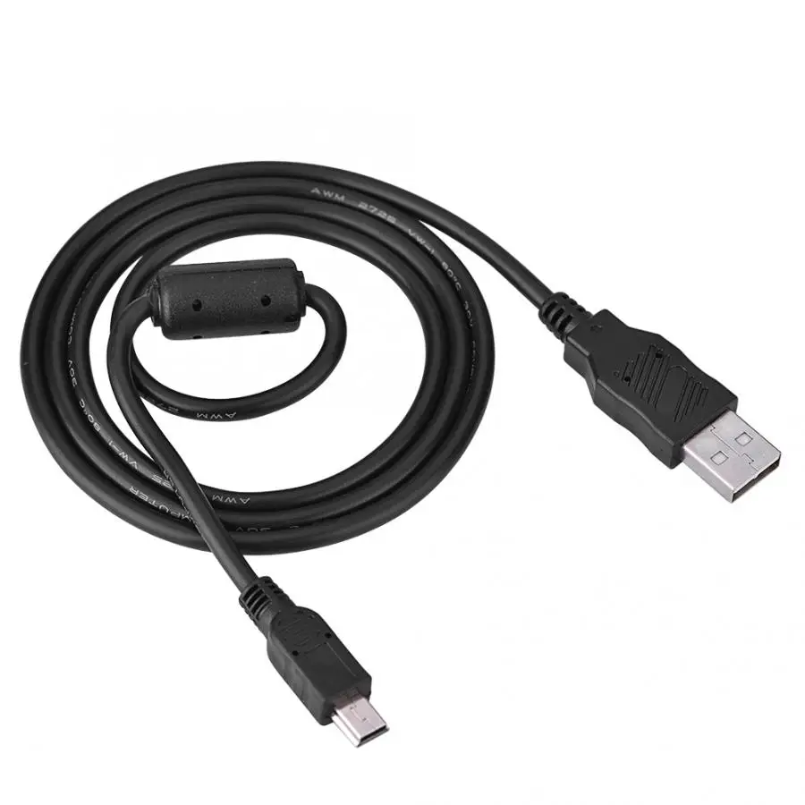 Аудиокабель 1 метр USB кабель для передачи данных 2 0 к Mini B 5 контактный цифровой