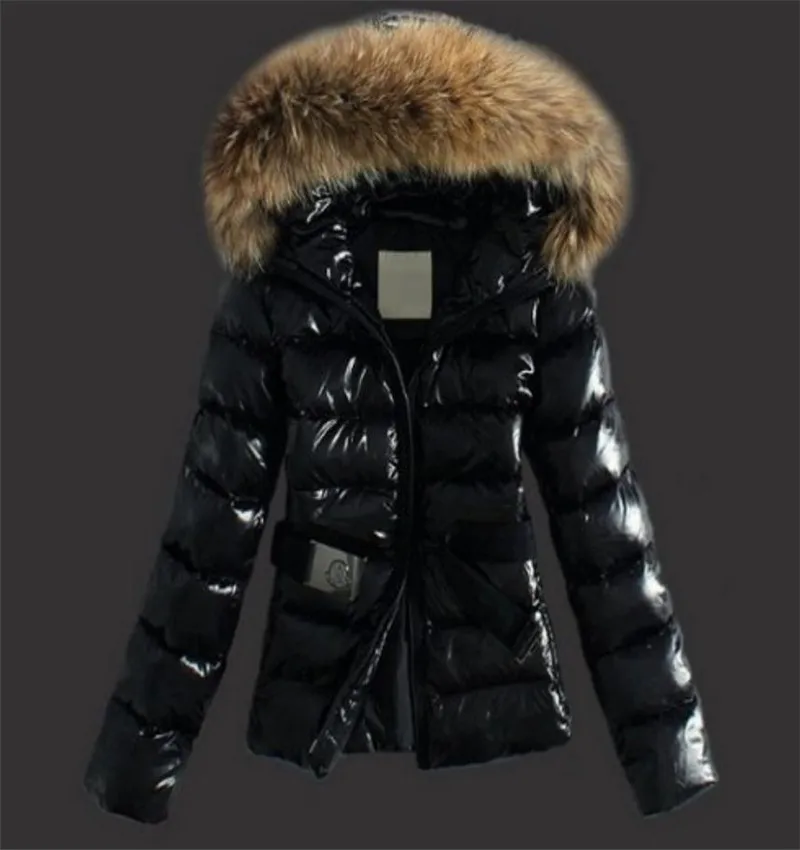 

Black Large S-3XL Coat With Zipper Belt and Cotton Jacket Fashionable Down Cotton Jackets Short Cotton Coat For Autumn and Winte