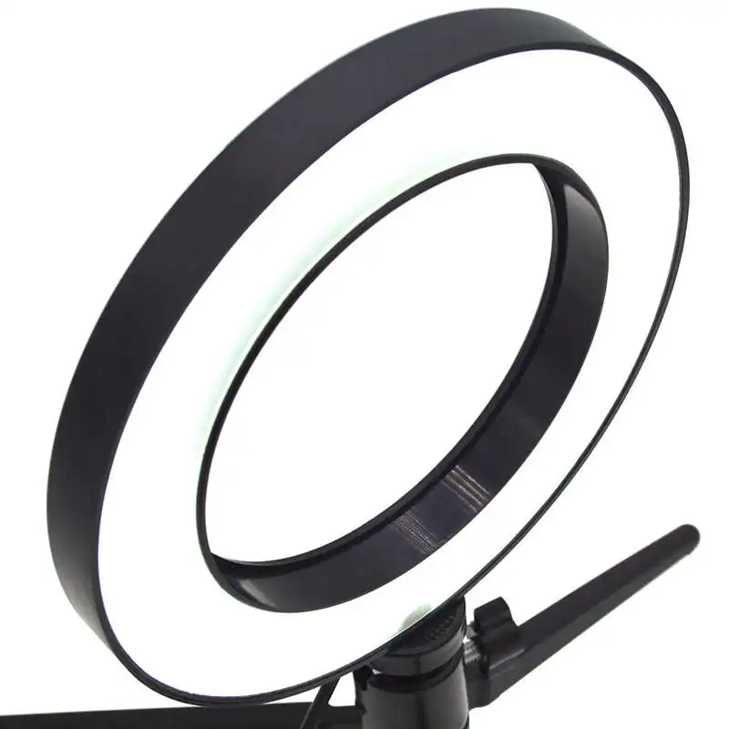 ABHU-Dimmable светодиодный студийный кольцевой светильник для камеры Фото телефон видео светильник кольцевая лампа селфи-палка кольцевой светильник для Canon