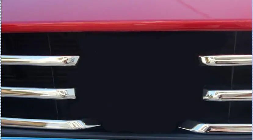 Для Mazda 3 AXELA хэтчбек седан ABS авто аксессуар яркая передняя решетка гриль полосы крышка отделка 12 шт