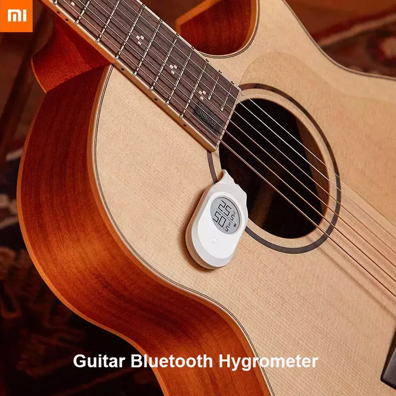 

Xiaomi Mijia Guitar Bluetooth Thermometer Electronic Hygrometer Smart Temperature Humidity Sensor LCD Screen Digital APP Control