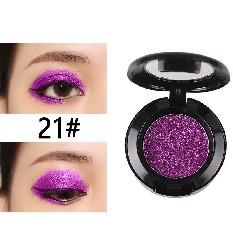 21 MISS ROSE Cross-border beauty Makeup монохромные перламутровые блестящие золотые умные тени для век портативные тени для век - Цвет: 21