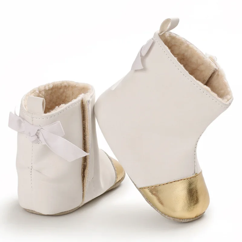 0-1 Years Old Winter Baby Shoes Soft Bottom Baby Cotton Shoes Warm Non-slip Toddler Snow Boots Girls Toddler Shoes