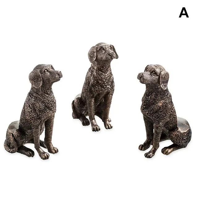 3Db Növényi Pot Lábú Kutya Macska Nyúl Szobra Virág Edény Ültetvény Láb Heathy Tartó Kézzel Készített Kerti Dekoráció El - Image 6