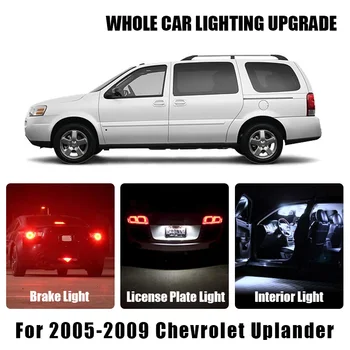 

Reverse Light Turn Signal Interior LED Brake Bulbs For 2005-2009 Chevrolet Uplander White Amber Car Parking License Plate Light