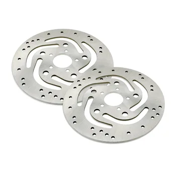 

2pcs Motorcycle Front Left Right Brake Disc For Harley Dyna 1450 Super Glide Convertible Low Rider Sportster 1200 Roadster 00-08
