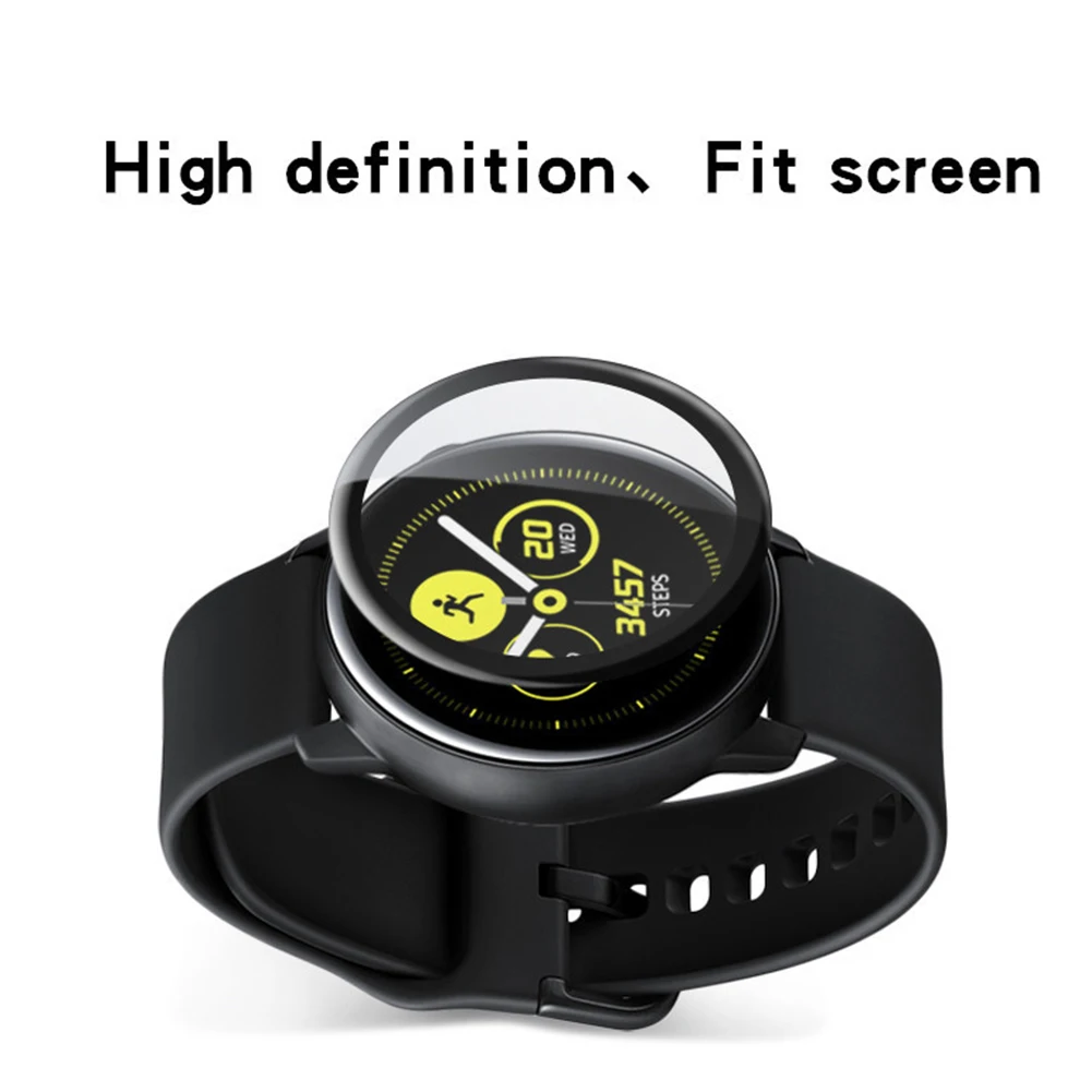 Watch Film HD Transparent Tempered Glass Scratch Proof Oil Proof Full Screen Soft Plating Anti Explosion for Samsung