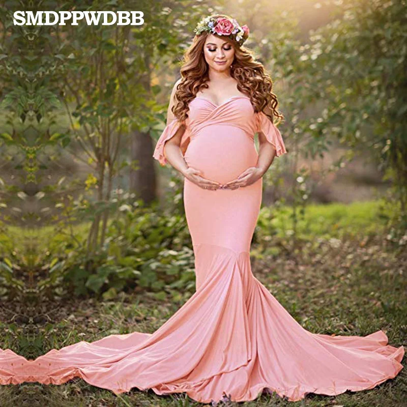 Реквизит для фотосъемки материнства, фиксатор для плеча, элегантное приталенное платье для беременных без рукавов, приталенная Макси-фотография