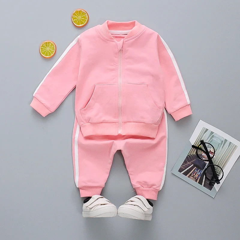 Baby Clothing Set luxury Baby clothes spring autumn striped cotton long-sleeved 2-piece suit baby boy girl casual sportswear suit boy suit kids clothes newborn baby clothing gift set Baby Clothing Set