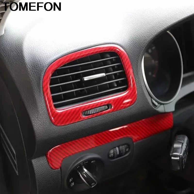 TOMEFON для Volkswagen Golf 6 MK6 2010 2011 2012 переключения передач, дверная ручка, оконный переключатель, кнопка переменного тока, держатель для стакана воды, накладка