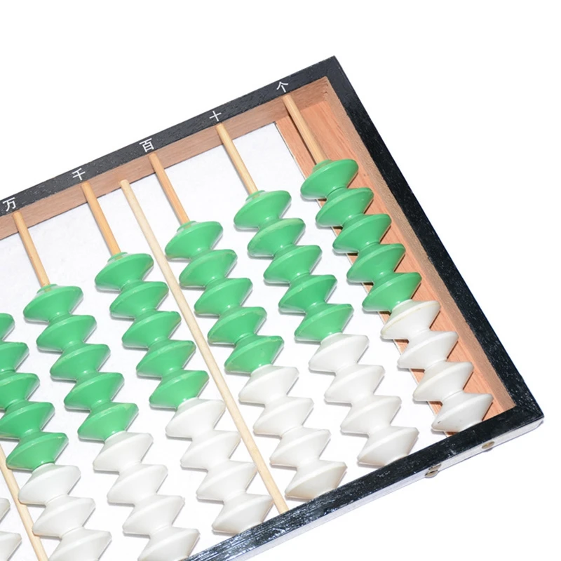 Китайский Abacus 9 колонна 9 бусин деревянная вешалка большого размера NON-SLIP Abacus китайский соробан инструмент в математике образование для учеников