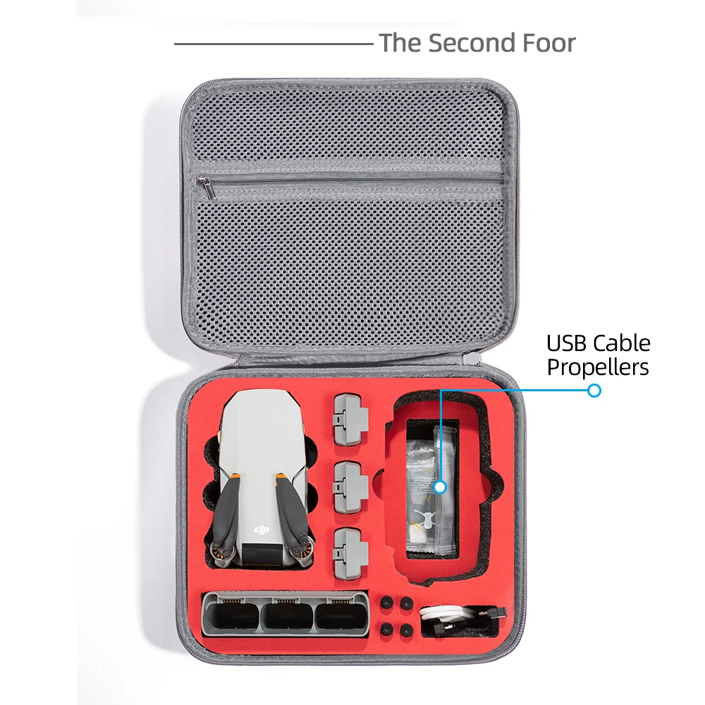 bateria bolsa para dji mini se zangão acessórios