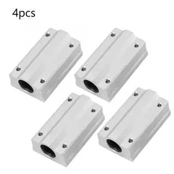 

4pcs SCS8UU 8mm Linear Motion Ball Bearing Slide Block CNC Router Parts CNC Slide Block