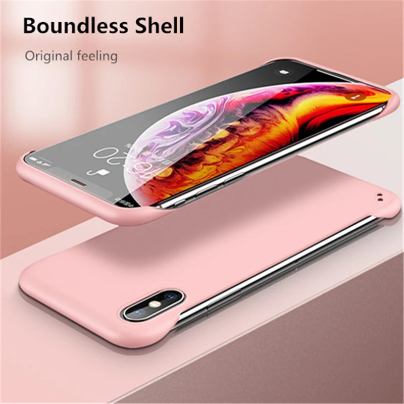 Hyxindy Бескаркасный чехол для iPhone X 7 6 6S 8 Plus жидкий силиконовый PC задняя крышка XS Max XR