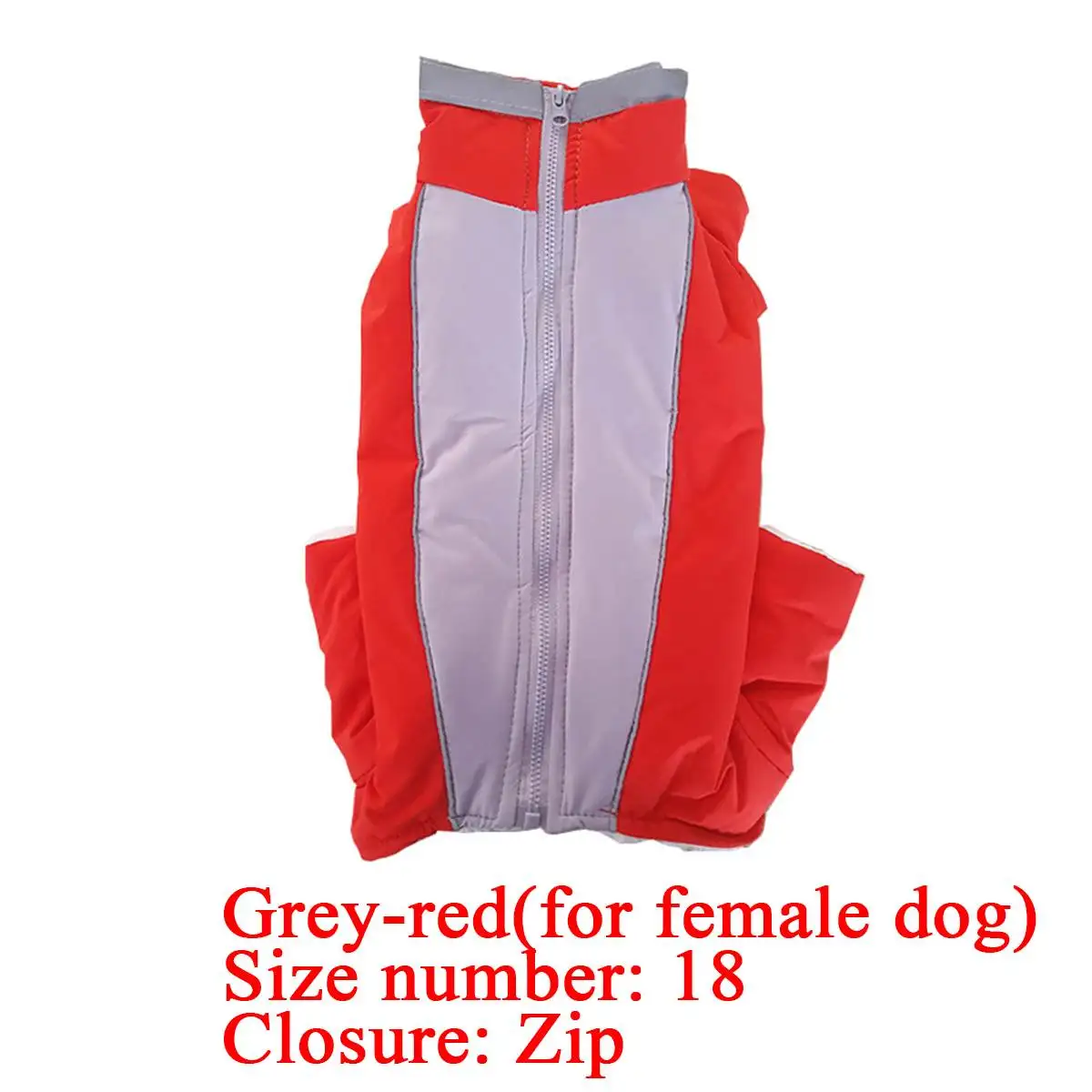 New Winter Goose down Pet Dog Clothes Super Warm Down Jacket For Small Dogs Waterproof Pets Coat For Chihuahua Puppy Clothing - Цвет: Grey(female dog) 18