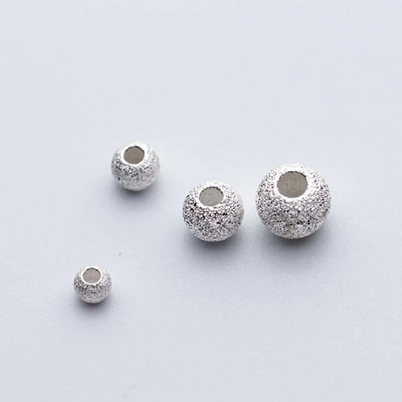 10pcs-lot-925-Sterling-Silver-Matte-Round-Beads-3mm-4mm-5mm-6mm-Hand-Made-Big-Hole (1)_副本