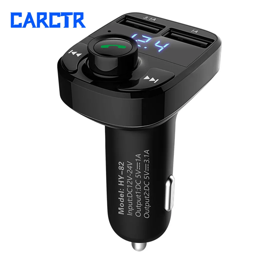 Car Bluetooth Handsfree Universal Phone MP3 Player Bluetooth FM Bluetooth Transmitter Vehicle