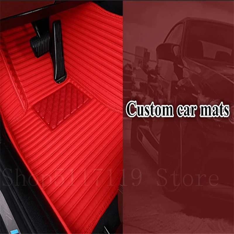 Подходит для 2005 2019 Mercedes Benz C Class W202 W203 W204 W205 Deluxe custom Car foor mat индивидуальный пошив