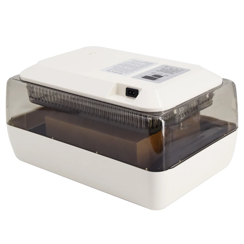 

Automatic 24 Eggs Incubator Poultry Hatcher with Temperature Control Egg Hatchery Easy to Observe for Chickens Ducks Goose