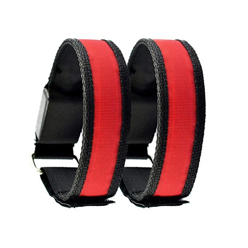 

Outdoor Sports Buckle Pat Circle Led Wrist Strap Illuminated Armband Illuminated Outdoor Armband Red