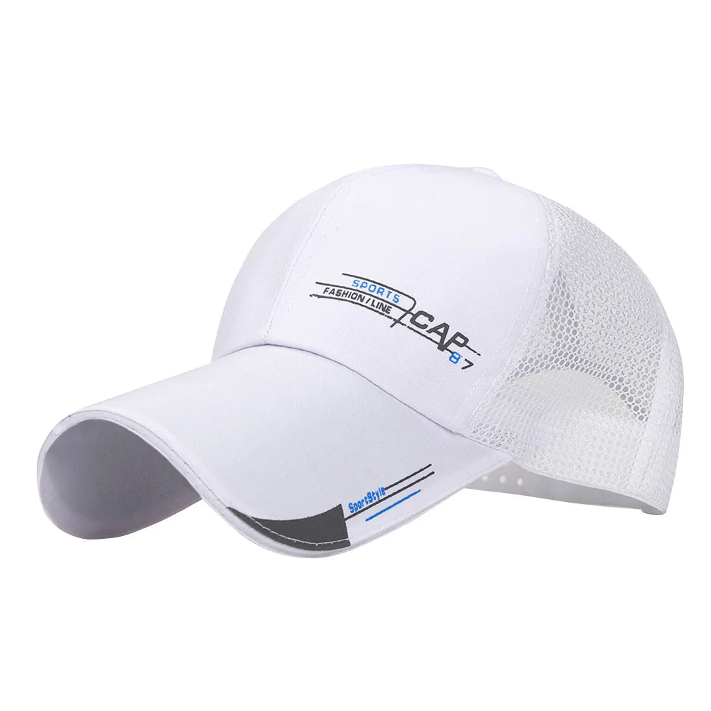 Snapback хип-хоп шляпа летняя дышащая унисекс женская мужская сетчатая бейсбольная Кепка Регулируемая Кепка для водителя грузовика уличная Спортивная Кепка