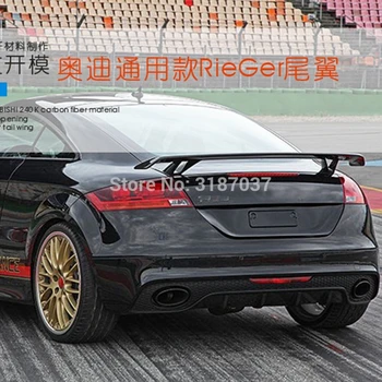 

For Audi A3 A4 A5 A6 A7 TT R8 Sedan Spoiler A3 S3 Carbon Fiber Rear Roof Spoiler Wing Trunk Lip Boot Cover Car Styling