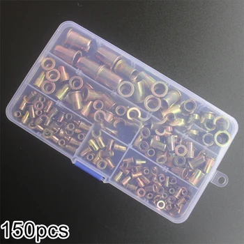 

Galvanized Rivet Nuts Nutsert M3 M4 M5 M6 M8 M10 Automobiles Repair Attachment