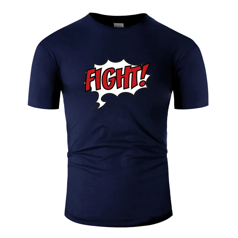 Men-Navy Blue Печатная Повседневная Боевая футболка одежда размера плюс 3xl 4xl 5xl Мужская футболка известный круглый воротник футболка - Цвет: Men-Navy Blue