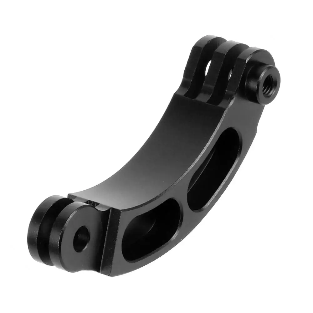 Support caméra action pour casque, vue rapprochée du système de fixation GoPro
