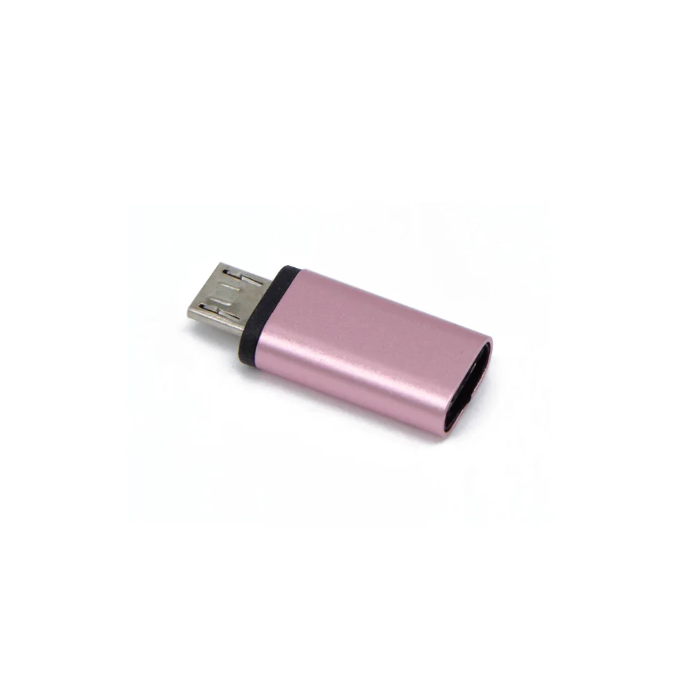 Тип-c к Micro-USB конвертер для DJI OSMO Карманный карданный стабилизатор Аксессуары Быстрый Карманный ручной карданный заменитель адаптера - Цвет: rose pink