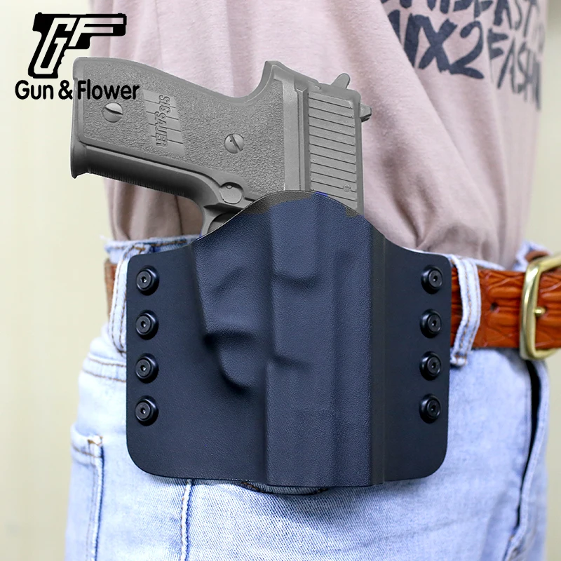 Пистолет и цветок Sig Sauer SP2022 Kydex кобура снаружи пояса скрытые аксессуары для переноски подходит 1," ремень