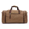 Men Travel Bag Canvas Multifunction Leather Bags Carry on Luggage Bag Men Tote Large Capacity Utility Weekend Duffel Bag ► Photo 2/6