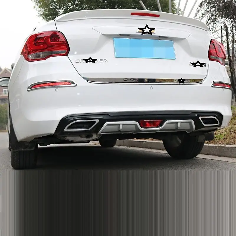 Automovil Внешние детали аксессуары молдинги Авто задний диффузор Тюнинг автомобиля Передние Губы бамперы 16 17 18 для Chevrolet кавалер
