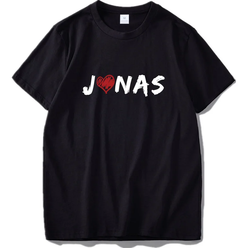 Хлопковая футболка Jonas первый Футболка имя для маленьких братья с буквенным принтом Футболка удобные футболки Camisetas, топы