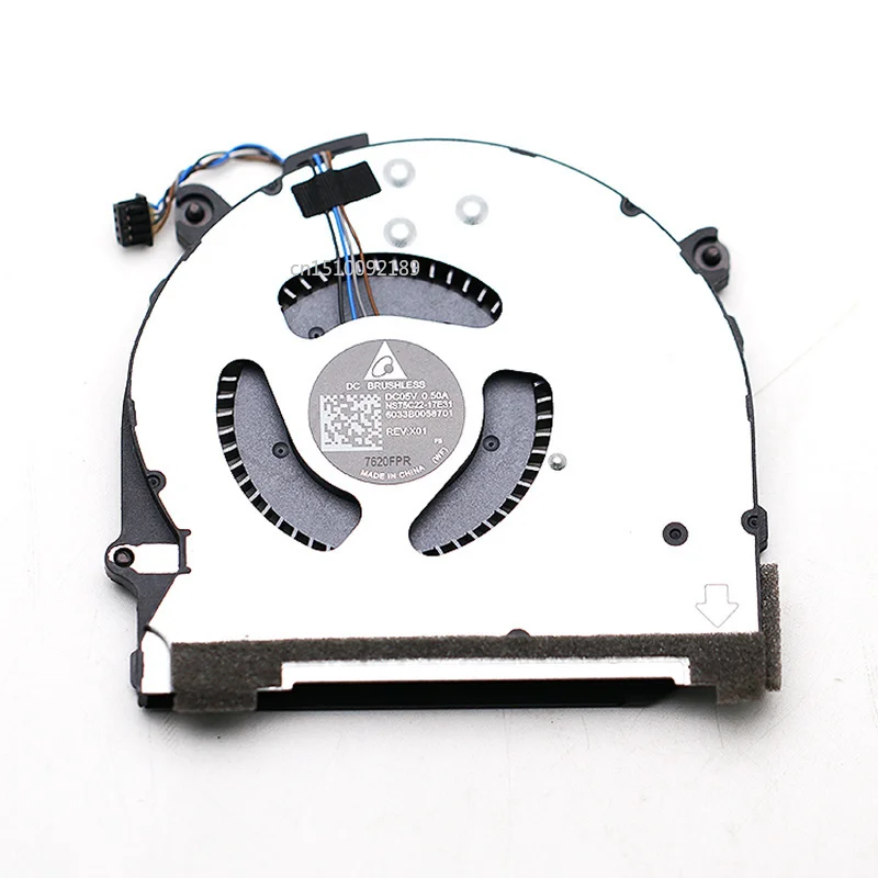 

for Original Delta NS75C22-17E31 REV: X01 5V 0.50A notebook built-in CPU cooling fan Free shipping