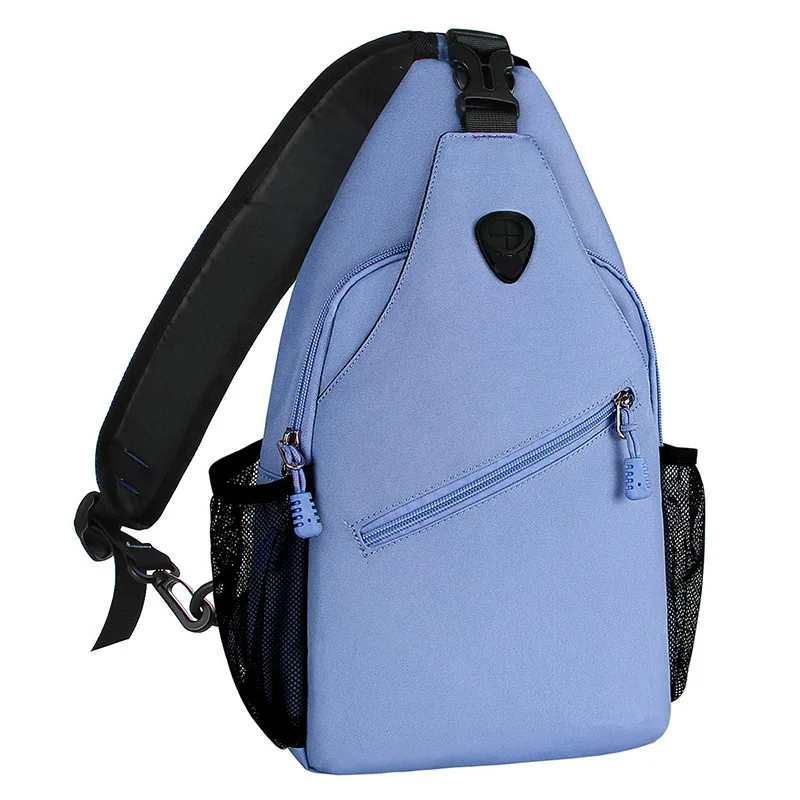 

Waterproof Men Oxford Cloth Single-shoulder Crossbody Bag Fashion Casual Large-Volume Multi-functional Chest Pack Factory Custom