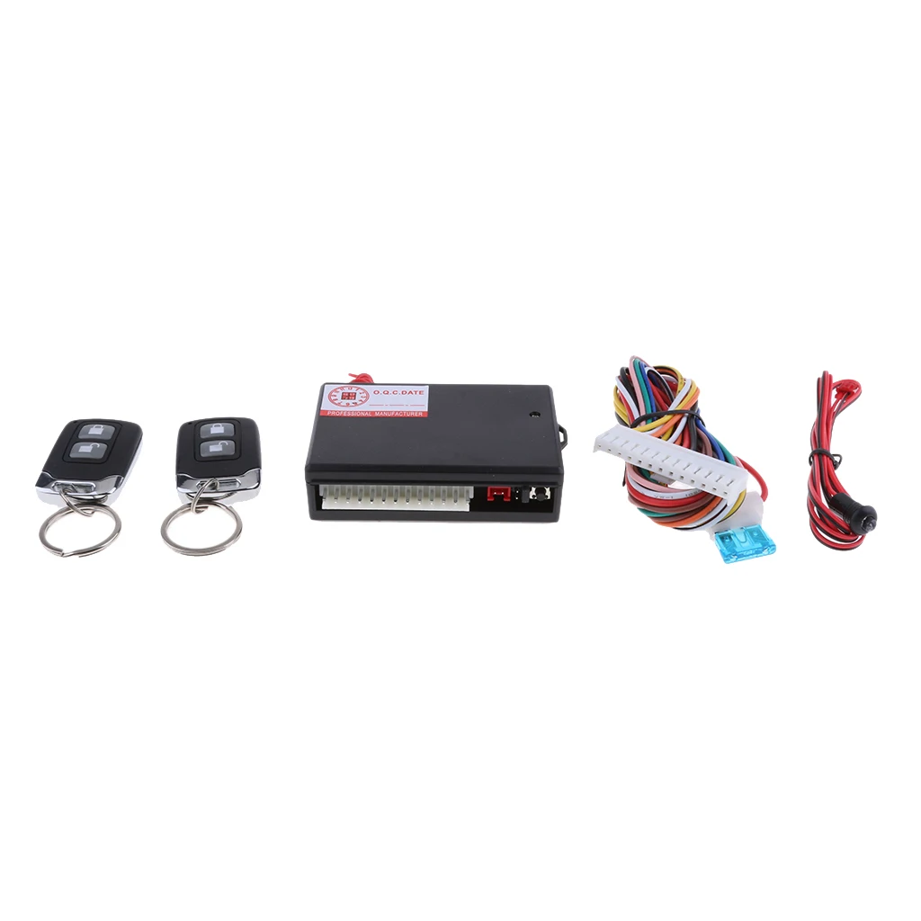 Car Door Lock Keyless Entry System Vehicle Remote Central Kit ACC Detection