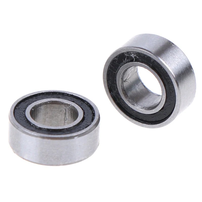 5 шт. MR84RS MR84-2RS 4x8x3 мм резиновые герметичные шарикоподшипники Черный Синий Оранжевый цвет ID: 4 мм OD: 8 мм толщина: 3 мм