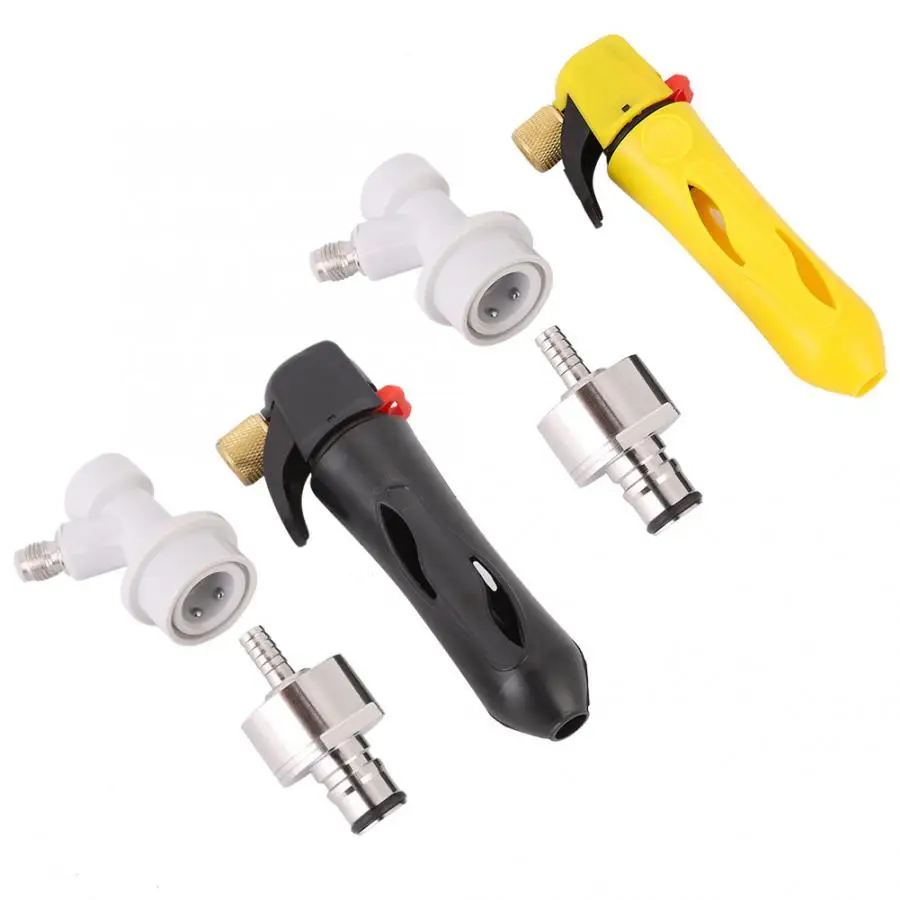 growler Handhold Pressurizer Keg Charger Kit with Carbonation Cap for