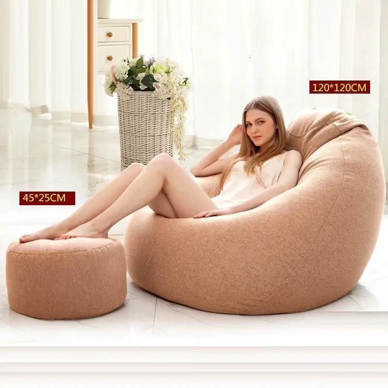 Number 7 Divano Silla Tatami Totoro Zitzak Stoelen Armut Koltuk кровать Fauteuil Kanepe Beanbag стул Cadeira Puff Asiento Bean Bag Диван - Цвет: Number 7