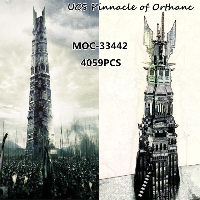 The Lord of the Rings Orthanc Metal Earth Premium Series Model Kit