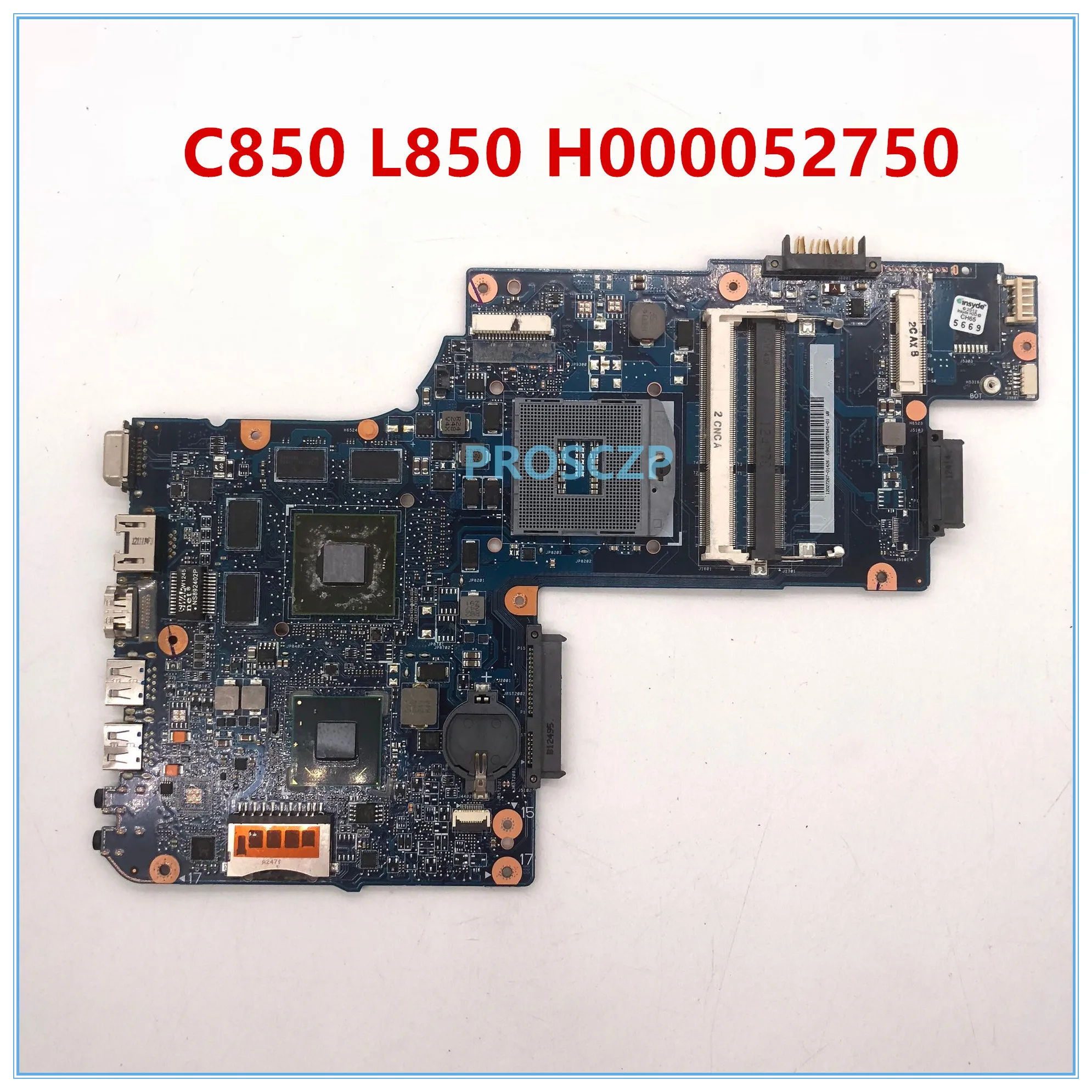 Высокое качество для материнской платы ноутбука C850 L850 H000052750 100% хорошо работает |