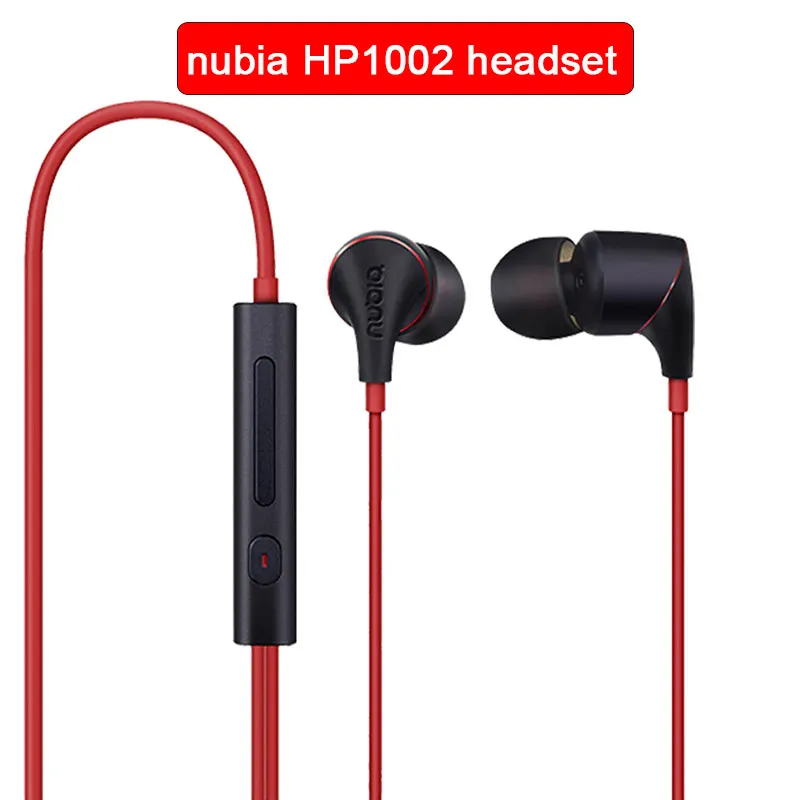 Оригинальные проводные наушники ZTE Nubia HP1002 с разъемом 3 5 мм новинка 2020 вкладыши